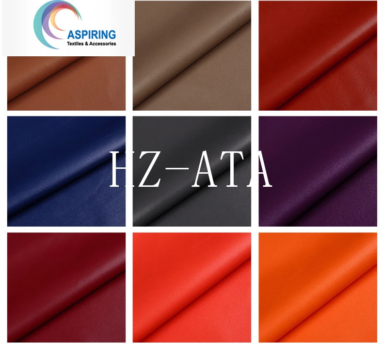 PU 0.8mm Artificial Leather for Garment, Shoes, Sofa, Upholstery