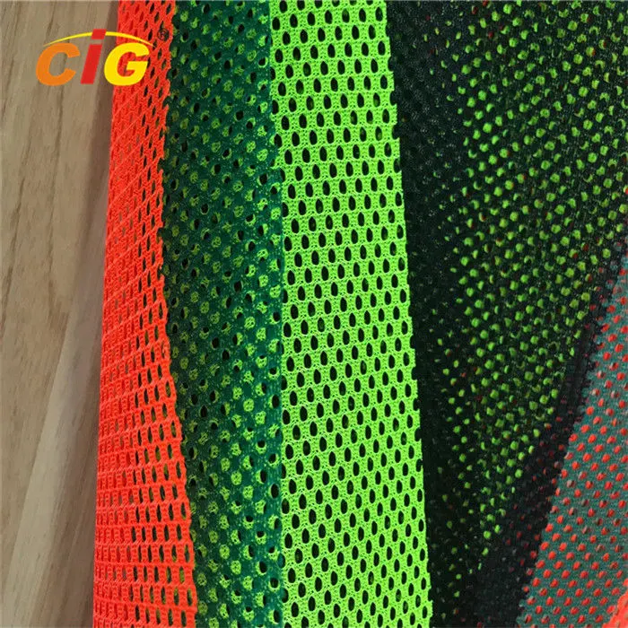 Soft 3D Spacer Sandwich Polyester Air Mesh Fabric for Office Chair Car Seat Shoes